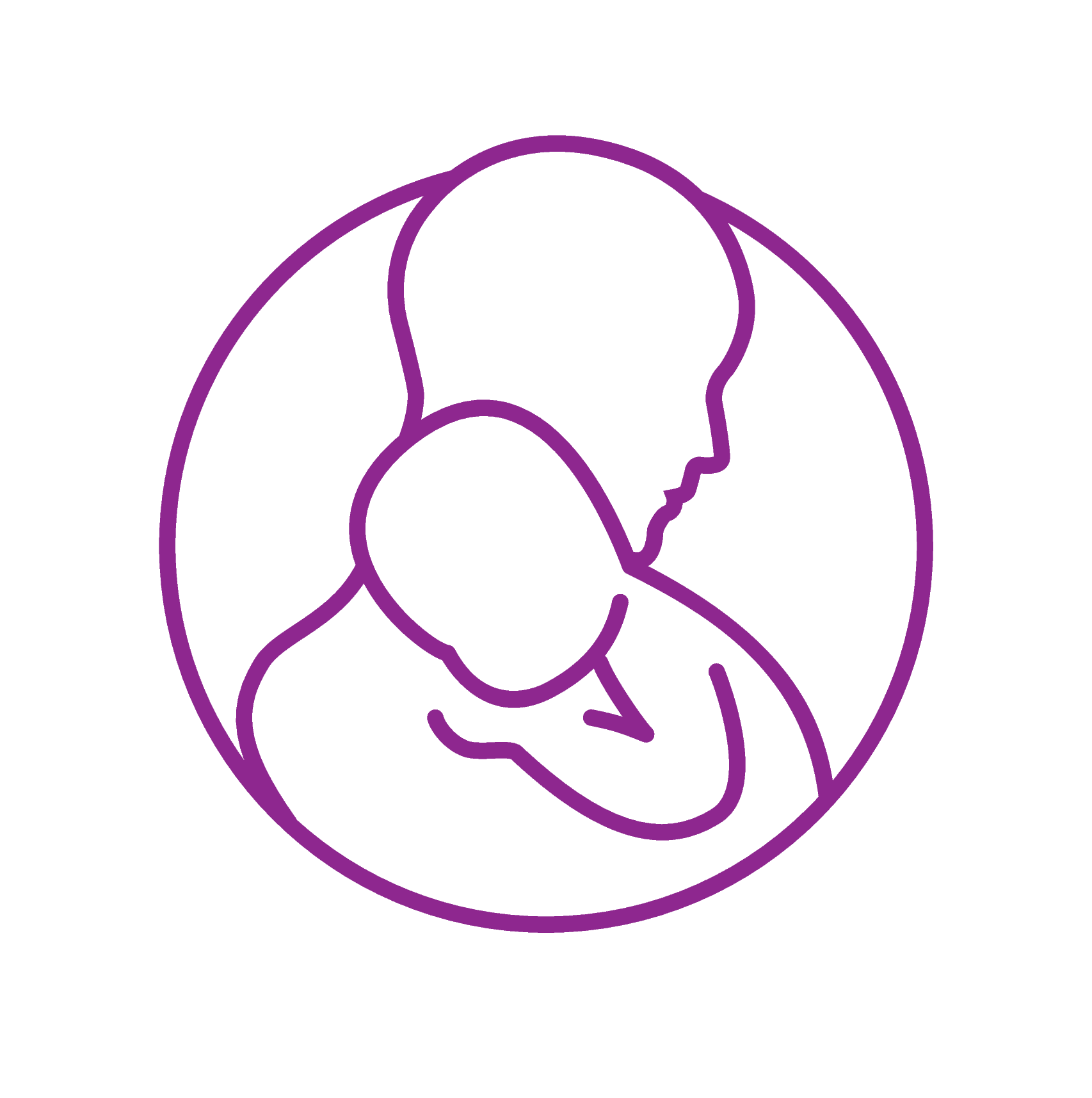 Maternal and child health icon