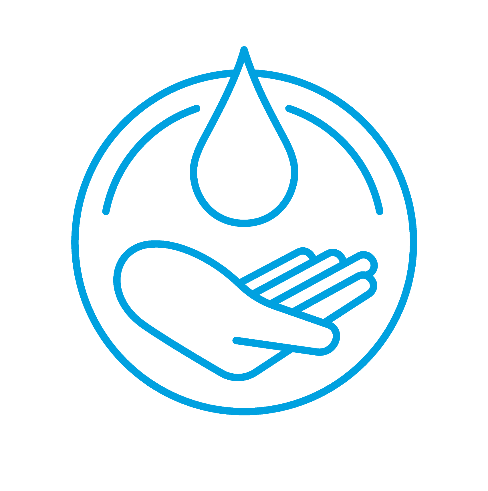 Water and sanitation icon